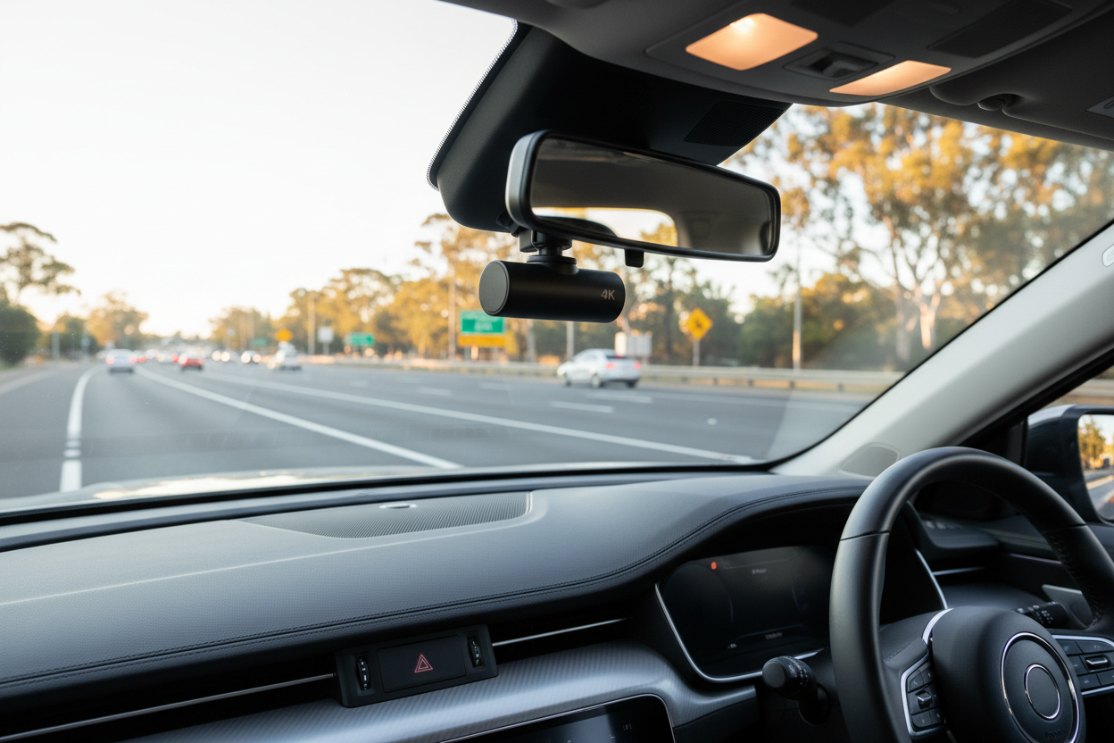 4K Dash Cam RHD Lifestyle Image