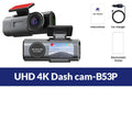 4K Dash Cam with Sony Night Vision, WiFi & GPS | Front & Rear